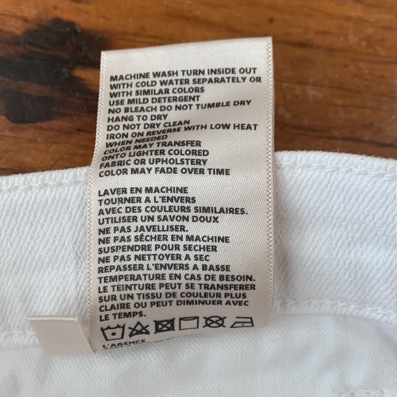 Agence white Audrey jean shorts - Picture 5 of 5